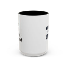 Load image into Gallery viewer, Eat. Bid. Sleep. Repeat Accent Coffee Mug (11, 15oz) - Winning for a Living