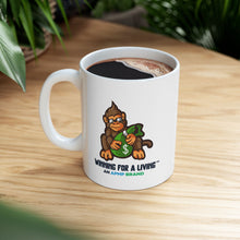 Load image into Gallery viewer, Winning for a Living Mug – Cool Monkey Edition (11oz, 15oz)
