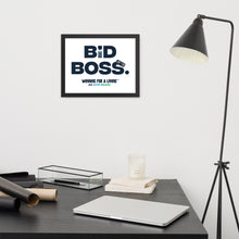 Load image into Gallery viewer, Bid Boss - Wall Art | Winning for a Livin' Lifestyle Collection
