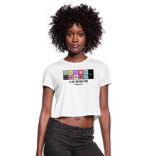 Load image into Gallery viewer, Women's Cropped Shirt - "In My Winning Era" | Winning for a Living Lifestyle Brand - white