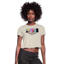 Load image into Gallery viewer, Women's Cropped Shirt - "In My Winning Era" | Winning for a Living Lifestyle Brand - dust