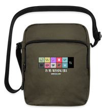 Load image into Gallery viewer, Upright Crossbody Bag - "In My Winning Era" | Winning for a Livin' Lifestyle Brand - olive