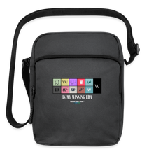 Load image into Gallery viewer, Upright Crossbody Bag - "In My Winning Era" | Winning for a Livin' Lifestyle Brand - charcoal grey