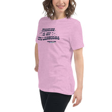 Load image into Gallery viewer, Winning is My Love Language Women's Relaxed T-Shirt | Winning for a Livin' Lifestyle Brand