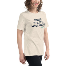 Load image into Gallery viewer, Winning is My Love Language Women's Relaxed T-Shirt | Winning for a Livin' Lifestyle Brand