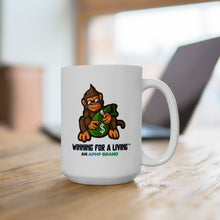 Load image into Gallery viewer, Winning for a Living Mug – Cool Monkey Edition (11oz, 15oz)
