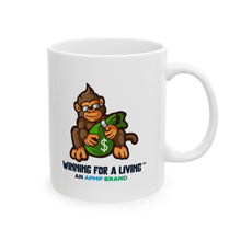 Load image into Gallery viewer, Winning for a Living Mug – Cool Monkey Edition (11oz, 15oz)
