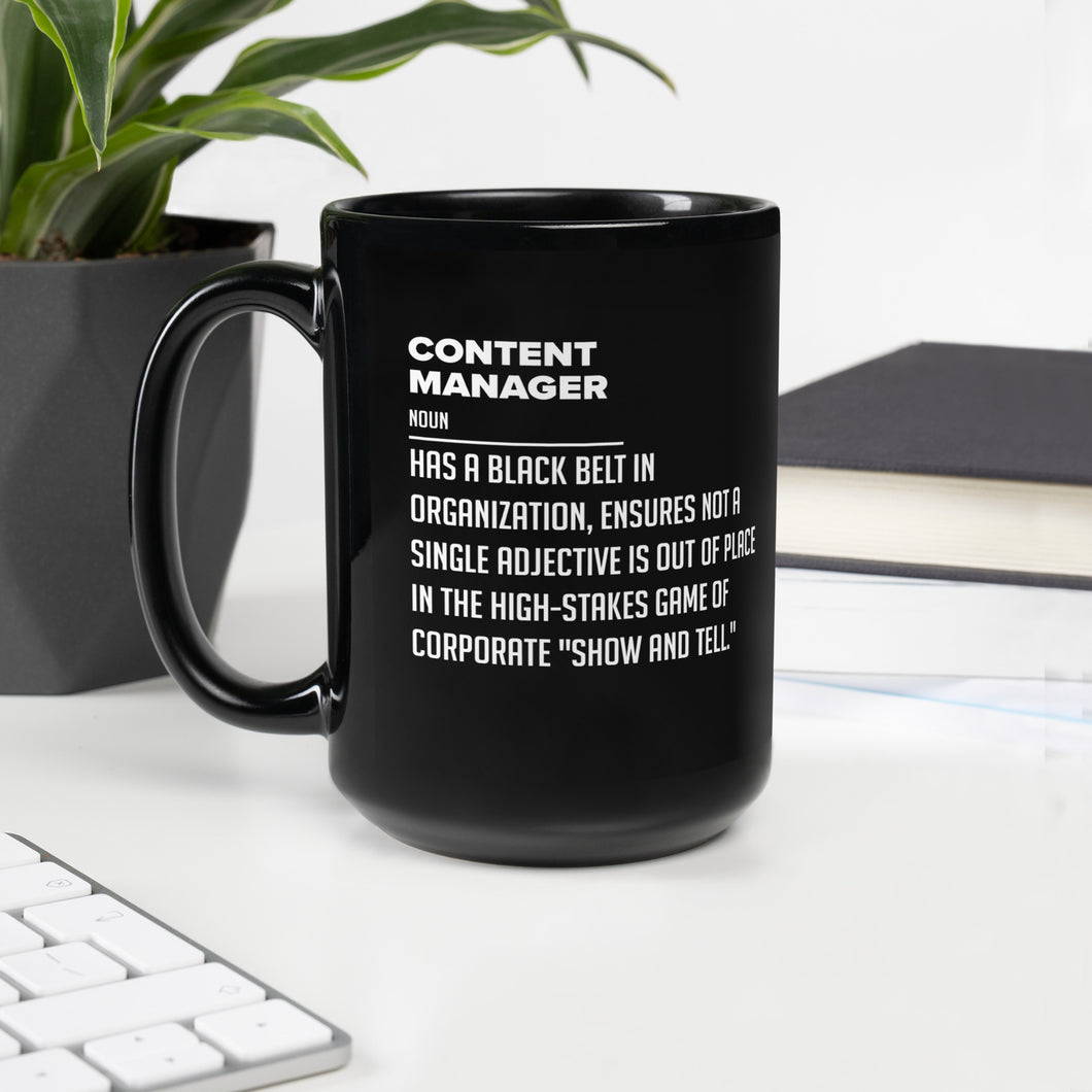 Content Manager Mug