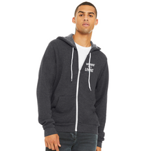 Load image into Gallery viewer, &quot;Winning for a Living&quot; Unisex Full Zip Hoodie - charcoal grey
