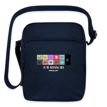 Load image into Gallery viewer, Upright Crossbody Bag - &quot;In My Winning Era&quot; | Winning for a Livin&#39; Lifestyle Brand - navy
