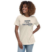 Load image into Gallery viewer, Winning is My Love Language Women&#39;s Relaxed T-Shirt | Winning for a Livin&#39; Lifestyle Brand
