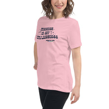 Load image into Gallery viewer, Winning is My Love Language Women&#39;s Relaxed T-Shirt | Winning for a Livin&#39; Lifestyle Brand
