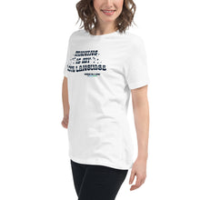 Load image into Gallery viewer, Winning is My Love Language Women&#39;s Relaxed T-Shirt | Winning for a Livin&#39; Lifestyle Brand
